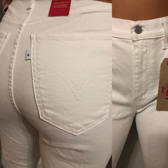 levis mile high white